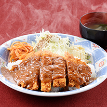 長岡市金子屋「洋風カツ丼」の画像