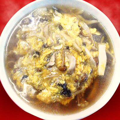 金子屋「ふわとろきの子ラーメン」
